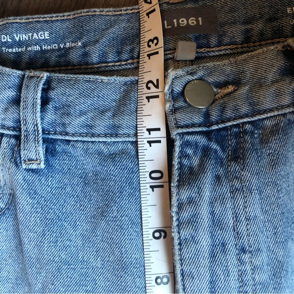 DL1961 Jeans Emilie Straight Ultra High Rise Vintage Ankle 31x26 - Picture 11 of 11